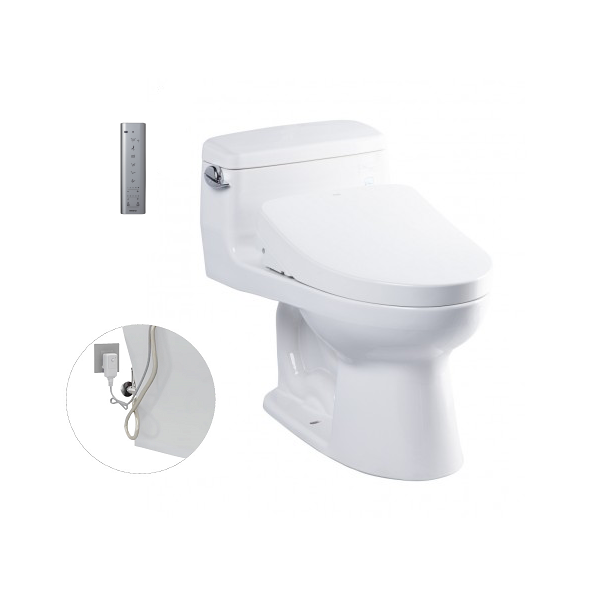 Bàn cầu một khối kèm nắp rửa điện tử WASHLET dòng S7