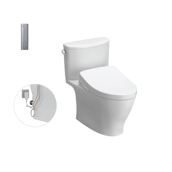 Bàn cầu hai khối kèm nắp rửa điện tử WASHLET dòng S7 CS767RW11XW