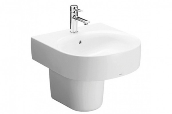 Chậu Lavabo TOTO LHT766CR Treo Tường Chân Ngắn