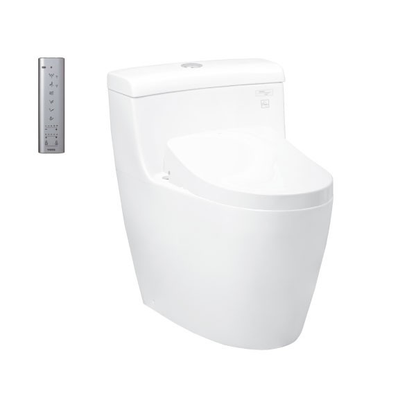 Bồn cầu một khối MS636CDRW12 (Nắp rửa điện tử WASHLET dòng S7)