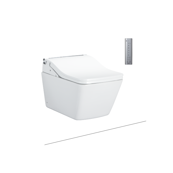 Bàn cầu treo tường kèm nắp rửa điện tử WASHLET dòng SW CW522EANW1_TCF803CZNW1_WH172AT