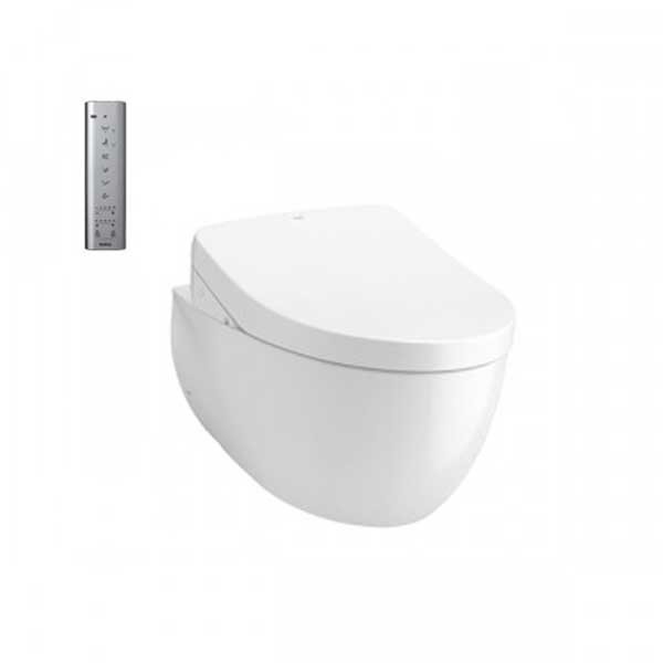 Bàn cầu treo tường kèm nắp rửa điện tử WASHLET dòng S7 CW812REAW_TCF4911EZNW1_WH172AT_TCA465