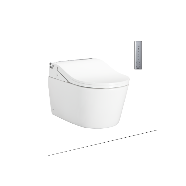 Bàn cầu treo tường kèm nắp rửa điện tử WASHLET seri RW CW542HME5UNW1_TCF802C2ZNW1_WH172AAT