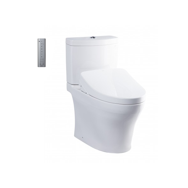 Bàn cầu hai khối kèm nắp rửa điện tử WASHLET dòng S7 CS986CGW12XW