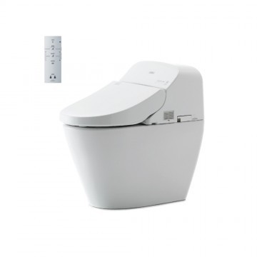 Bàn cầu TOTO một khối tự động đóng mở C971 nắp Washlet 