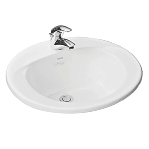 CHẬU RỬA LAVABO DƯƠNG VÀNH TOTO L501C